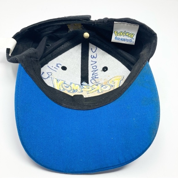 Vintage Youth Pokemon Hat Ash Ketchum Pikachu Cap Gotta Catch 'Em All Nintendo - Picture 7 of 7